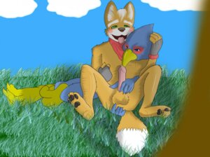 Rating: Explicit Score: 0 Tags: anthro color day falco_lombardi fox fox_mccloud front_view fur furry furry_ears furry_only furry_tail gay interspecies male male_only multiple_males outdoors pheasant rule34 star_fox tagme tail yaoi User: bunchy7s