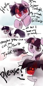 Rating: Questionable Score: 0 Tags: askscissortwilight big_eyes bodily_fluids crying digital_media_(artwork) e621 english_text equid equine female feral friendship_is_magic fur hair hasbro hi_res horse insane iopichio lonely mammal multicolored_hair my_little_pony pony purple_body purple_fur purple_hair red_eyes scissor_twilight solo tears text twilight_sparkle_(mlp) two_tone_hair User: bunchy7s Rating: Questionable Score: 0 Tags: askscissortwilight big_eyes bodily_fluids crying digital_media_(artwork) e621 english_text equid equine female feral friendship_is_magic fur hair hasbro hi_res horse insane iopichio lonely mammal multicolored_hair my_little_pony pony purple_body purple_fur purple_hair red_eyes scissor_twilight solo tears text twilight_sparkle_(mlp) two_tone_hair User: bunchy7s