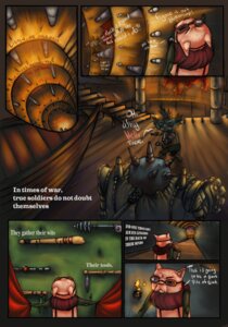 Rating: Safe Score: 0 Tags: anthro blitzcrank_(lol) comic e621 english_text hi_res league_of_legends mace_to_the_face male riot_games rumble_(lol) stairs teemo_(lol) tencent text thanekats yordle User: bunchy7s