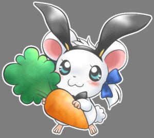 Rating: Safe Score: 0 Tags: :3 accessory alpha_channel bijou_(hamtaro) blush bow_(feature) bow_accessory bow_ribbon carrot cricetid e621 fake_ears fake_rabbit_ears female food hair_accessory hair_bow hair_ribbon hamster hamtaro_(series) head_tuft holding_food holding_object kotomi low_res mammal pigtails plant ribbons rodent simple_background solo standing transparent_background tuft vegetable User: bunchy7s