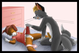 Rating: Explicit Score: 0 Tags: age_difference anthro bed black_border border canid canine clothed clothing crossdressing digital_media_(artwork) duo e621 edis_krad erection eyes_closed femboy foreskin furniture genitals humanoid_genitalia humanoid_penis larger_male male male/male mammal older_male penis size_difference sleeping smaller_male tail young young_anthro younger_male User: bunchy7s