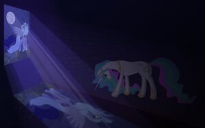 Rating: Safe Score: 0 Tags: blue_body blue_feathers cutie_mark detailed_background e621 equid equine feathered_wings feathers female feral friendship_is_magic grayma1k hair hasbro horn light long_hair mammal moonlight multicolored_hair my_little_pony mythological_creature mythological_equine mythology princess princess_celestia_(mlp) princess_luna_(mlp) quadruped royalty solo stained_glass tail toony white_body white_feathers winged_unicorn wings User: bunchy7s