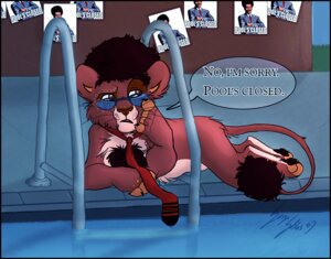 Rating: Safe Score: 0 Tags: 2007 accessory afro blue_eyewear digital_media_(artwork) disney e621 eyewear feet felid feral fingerless_(marking) lion lying male mammal meme mostly_nude necktie on_front pantherine patriotic_nigras pool's_closed quadruped serge-stiles solo sunglasses swimming_pool tail the_lion_king toeless_(marking) toony water User: bunchy7s
