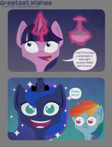 Rating: Safe Score: 0 Tags: alpha_channel blue_body blue_fur comic crown dialogue e621 english_text equid equine female feral foxy-noxy friendship_is_magic frown fur glowing hair hasbro headgear hi_res horn horse humor long_hair looking_at_viewer magic mammal multicolored_hair my_little_pony mythological_creature mythological_equine mythology open_mouth poison pony potion princess princess_luna_(mlp) purple_eyes purple_hair rainbow_dash_(mlp) rainbow_hair royalty smile teeth text tongue twilight_sparkle_(mlp) two_tone_hair unicorn url User: bunchy7s