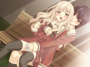 Rating: Explicit Score: 0 Tags: 2girls black_legwear black_thighhighs blush bow bow_panties female fingering footwear game_cg hand_in_another's_panties hand_in_panties kawamura_reo kneehighs multiple_females multiple_girls panties peko pussy pussy_juice rule34 sawaguchi_mai school_uniform serafuku socks sono_hanabira_ni_kuchizuke_wo thighhighs underwear yuri User: bunchy7s