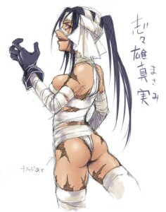 Rating: Questionable Score: 0 Tags: 1girls ass bandages breasts female gloves human large_breasts light-skinned_female light_skin nameko nameko_(mds) ponytail rule34 rule_63 rurouni_kenshin scar shishio_makoto shounen_jump solo thong tied_hair villainess User: bunchy7s
