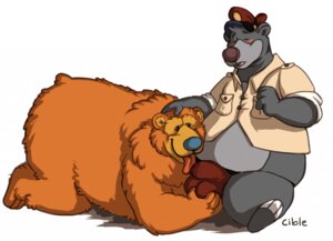 Rating: Explicit Score: 0 Tags: anthro balls baloo bear bear_(bitbbh) bear_in_the_big_blue_house blush bulge cible clothed clothing disney duo e621 genitals licking male male/male male_penetrated male_penetrating male_penetrating_male mammal oral overweight penetration sex sloth_bear talespin the_jungle_book thong tongue tongue_out underwear ursine User: bunchy7s