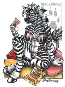 Rating: Questionable Score: 0 Tags: 2003 anthro bikini chips_(food) clothed clothing corn_chips cybercat e621 eating equid equine female food mammal skimpy snack solo star stripes swimwear tail tattoo two-piece_swimsuit zebra User: bunchy7s Rating: Questionable Score: 0 Tags: 2003 anthro bikini chips_(food) clothed clothing corn_chips cybercat e621 eating equid equine female food mammal skimpy snack solo star stripes swimwear tail tattoo two-piece_swimsuit zebra User: bunchy7s