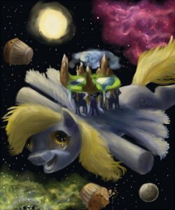 Rating: Safe Score: 0 Tags: 5:6 amber_eyes blonde_hair cloud cosmic_background crossover derp_eyes derpy_hooves_(mlp) detailed detailed_background discworld e621 equid equine feathered_wings feathers female feral food friendship_is_magic grey_body grey_feathers group hair hasbro mammal mountain muffin my_little_pony mythological_creature mythological_equine mythology outside pegasus planet sky space sun tail the_great_a'tuin toony unknown_artist water wings User: bunchy7s