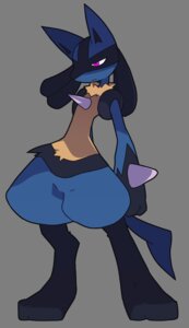 Rating: Safe Score: 0 Tags: absurd_res alpha_channel ambiguous_gender anthro biped black_body black_fur blue_body blue_fur canid canine chest_spike clothing digital_media_(artwork) e621 facial_markings fur generation_4_pokemon gloves_(marking) head_markings hi_res leg_markings legwear lucario mammal markings nintendo pink_eyes pokemon pokemon_(species) ria-chan simple_background socks_(marking) solo spikes spikes_(anatomy) standing tail transparent_background vector yellow_body yellow_fur User: bunchy7s