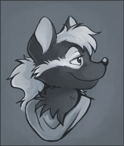 Rating: Safe Score: 0 Tags: 2013 anthro black_and_blue e621 female hair mammal mephitid monochrome skunk solo white_hair zombiecat User: bunchy7s