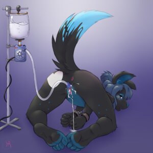 Rating: Explicit Score: 0 Tags: 1:1 all_fours anthro anus artificial_insemination ass_up biped black_body black_fur blue_hair bodily_fluids canid canine centrifugal_pump cuff_(restraint) cum cum_drip cum_in_vagina cum_inside dripping e621 female fur genital_fluids genitals hair handcuffs heart_symbol impregnation kailys leaking looking_back mammal metal_cuffs nude raised_tail restrained restraints shackles simple_background solo tail vulva User: bunchy7s