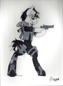Rating: Safe Score: 0 Tags: 2012 5j4c720 action_pose clothing e621 equid equine fan_character gun hasbro hi_res horn male mammal military my_little_pony mythological_creature mythological_equine mythology pose ranged_weapon simple_background solo unicorn weapon white_background User: bunchy7s