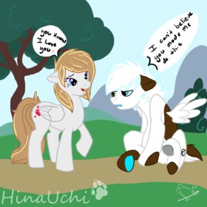Rating: Safe Score: 0 Tags: 1:1 alternate_species anthropornorphic cutie_mark duo e621 equid equine female feral friendship_is_magic hasbro heart_symbol heterochromia horse mammal my_little_pony ponification pony rena_(hinauchi) tail User: bunchy7s