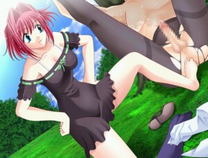 Rating: Explicit Score: 0 Tags: anal blue_eyes crossdressing cum feet footjob ijimete_maniac male pantyhose penis pink_hair rule34 User: bunchy7s
