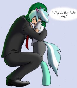 Rating: Safe Score: 0 Tags: 4chan_anon_(character) accessory anon bodily_fluids clothing crying duo e621 equid equid_satyr equine equine_satyr faceless_character faceless_male female hair hasbro hi_res hope_(mlp) horse horse_satyr male mammal multicolored_hair my_little_pony necktie pony satyr shirt simple_background tail tears topwear two_tone_hair unknown_artist User: bunchy7s