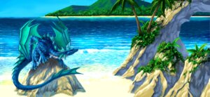 Rating: Safe Score: 0 Tags: 2012 aaros amazing_background ambiguous_gender aquatic beach blue_body blue_scales blue_sky day detailed detailed_background detailed_scales dragon e621 european_mythology feral hi_res island kirydos landscape male membrane_(anatomy) membranous_wings mountain mythological_creature mythological_scalie mythology natural_arch nude outside palm_tree plant rock sand scales scalie scenery_porn sea seaside sky smile solo tail tree water western_dragon wings User: bunchy7s