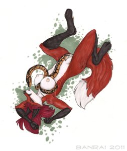 Rating: Explicit Score: 0 Tags: 2011 anthro anthro_on_feral banrai bestiality big_breasts breasts canid canine colored_pencil_(artwork) duo e621 female feral fox from_front_position genitals hair half-closed_eyes interspecies long_hair lying mammal missionary_position narrowed_eyes nipples on_back penetration red_hair reptile samantha_arrow scalie sex simple_background snake spread_legs spreading tail tail_fetish tail_play tail_sex traditional_media_(artwork) vaginal vaginal_penetration vulva white_background User: bunchy7s