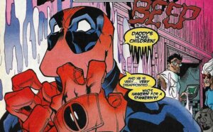 Rating: Safe Score: 0 Tags: deadpool dialogue e621 english_text grandfathered_content group human male mammal marvel not_furry speech_bubble text traditional_media_(artwork) unknown_artist User: bunchy7s Rating: Safe Score: 0 Tags: deadpool dialogue e621 english_text grandfathered_content group human male mammal marvel not_furry speech_bubble text traditional_media_(artwork) unknown_artist User: bunchy7s