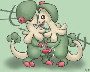 Rating: Explicit Score: 0 Tags: breloom color green_skin male male_only momiji-kun multiple_males nudity penis pokemon pokemon_rse rule34 skin tongue yaoi User: bunchy7s