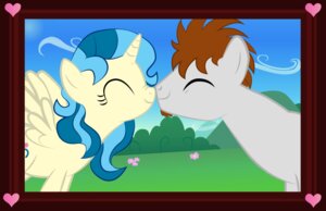 Rating: Safe Score: 0 Tags: beard border cuddling duo e621 equid equine facial_hair feathered_wings feathers female feral flower garden grass grin happy hasbro heart_symbol hi_res hill horn kissing love male male/female mammal mirry92 my_little_pony mythological_creature mythological_equine mythology nature nick_o_tine_(oc) nose_to_nose outside plant romantic romantic_couple rubbing sky smile tina_fountain_heart wind winged_unicorn wings User: bunchy7s