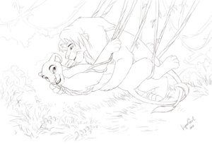 Rating: Explicit Score: 0 Tags: disney feline female female_feral feral fur lion lioness lynx_girl_(artist) male mammal monochrome nala rule34 simba straight tagme the_lion_king User: bunchy7s