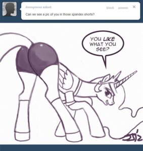 Rating: Questionable Score: 0 Tags: 2d_animation animated animated_gif bottomwear butt clothing dialogue e621 english_text equid equine feathered_wings feathers female feral frame_by_frame friendship_is_magic hasbro horn john_joseco looking_at_viewer looking_back mammal mature_female mature_feral monochrome my_little_pony mythological_creature mythological_equine mythology princess_celestia_(mlp) quadruped short_playtime shorts solo spandex spandex_shorts tail text tight_bottomwear tight_clothing tight_shorts tumblr winged_unicorn wings User: bunchy7s Rating: Questionable Score: 0 Tags: 2d_animation animated animated_gif bottomwear butt clothing dialogue e621 english_text equid equine feathered_wings feathers female feral frame_by_frame friendship_is_magic hasbro horn john_joseco looking_at_viewer looking_back mammal mature_female mature_feral monochrome my_little_pony mythological_creature mythological_equine mythology princess_celestia_(mlp) quadruped short_playtime shorts solo spandex spandex_shorts tail text tight_bottomwear tight_clothing tight_shorts tumblr winged_unicorn wings User: bunchy7s