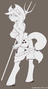 Rating: Questionable Score: 0 Tags: 2012 anthro anthrofied applejack_(mlp) butt clothing conditional_dnp cowboy_hat cutie_mark e621 earth_pony equid equine female freckles friendship_is_magic hasbro hat headgear headwear horse mammal my_little_pony one_eye_closed pitchfork pony scappo seductive simple_background solo tail tools wink User: bunchy7s