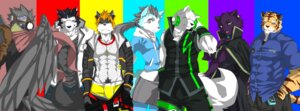 Rating: Safe Score: 0 Tags: abs anthro arugo_tsudzurine avian beak biceps big_muscles canid canine canis clothing domestic_dog e621 electronics feathered_wings feathers felid fur gekkou_himagane group headphones hi_res ikuto_waon kenn looking_at_viewer male mammal muscular muscular_male oyupo_kogane pantherine rou_kemonone sarasa_arujine sero_tsugumine tail tiger utau wings wolf User: bunchy7s