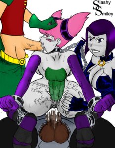 Rating: Explicit Score: 0 Tags: 2girls 3boys airtight anal anal_penetration anal_sex beast_boy big_penis body_writing bondage cyborg_(dc) dark-skinned_male dark_skin dc dc_comics dick_grayson double_penetration fellatio female human humanoid interracial jinx_(dc) male multiple_boys multiple_females multiple_girls multiple_males oral oral_sex penetration penis rachel_roth raven_(dc) robin_(dc) robin_(dick_grayson) rule34 sex slashysmiley straight straight_hair teen_titans triple_penetration unseen_male_face User: bunchy7s
