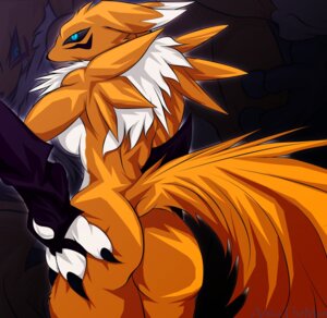 Rating: Questionable Score: 0 Tags: anthro arskie198 bandai_namco black_sclera blue_eyes butt butt_grab canid canine digimon digimon_(species) e621 female fur hand_on_butt hi_res mammal renamon solo tail white_body white_fur y2k_(graphic_design) yellow_body yellow_fur User: bunchy7s