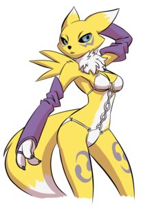 Rating: Questionable Score: 0 Tags: anthro bandai_namco bikini biped black_sclera brother-tico canid canine clothed clothing digimon digimon_(species) e621 female fur looking_at_viewer mammal pose renamon simple_background skimpy solo standing swimwear two-piece_swimsuit white_background white_body white_fur yellow_body yellow_fur User: bunchy7s
