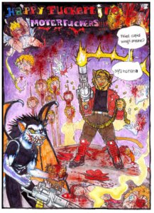 Rating: Questionable Score: 0 Tags: anthro aramet aramet_(character) arrow_(weapon) black_hair blonde_hair blood blue_eyes bodily_fluids bow_(weapon) candy canid canine canis carnage chocolate cupid day dessert destruction dialogue domestic_cat e621 english_text feathered_wings feathers felid feline felis food gatling_gun gore group gun hair hate heart_symbol hi_res holidays human humor impalement joke lion machine_gun male mammal mariano marker_(artwork) membrane_(anatomy) membranous_wings minigun multi_impale pantherine profanity ranged_weapon shooting sketch star tail text traditional_media_(artwork) undead valentine's_day vampire weapon wings wolf User: bunchy7s
