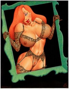 Rating: Explicit Score: 0 Tags: 2003 areola arm_gloves brassiere breasts cameltoe colored disney eyeshadow female female_only g-string garter_belt garter_straps hair_over_one_eye holding_frame hourglass_figure huge_breasts jessica_rabbit julius_zimmerman lingerie lipstick long_hair looking_at_viewer nipples pinky_out pointy_chin pubic_hair pussy red_hair red_pubic_hair rule34 solo who_framed_roger_rabbit User: bunchy7s