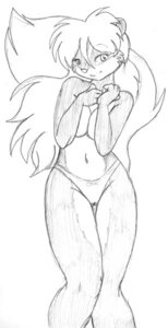 Rating: Questionable Score: 0 Tags: anthro clothed clothing e621 female greyscale mammal mephitid monochrome omgtkb shy sketch skunk solo tail topless underwear User: bunchy7s