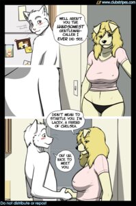 Rating: Questionable Score: 0 Tags: anthro base_two_layout big_breasts blush breasts canid canine canis clothing clubstripes comic dialogue digital_media_(artwork) do_not_distribute domestic_dog duo e621 english_text felid female fox fur kitchen lacey_(meesh) male male/female mammal meesh multiple_scenes navel nipple_outline panties speech_bubble text the_valet_and_the_vixen three_frame_image tommy_(meesh) underwear url whiskers white_body white_fur wide_hips User: bunchy7s