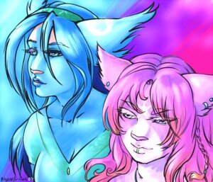 Rating: Safe Score: 0 Tags: anthro blue_body blue_eyes blue_fur blue_hair bust_portrait domestic_cat duo e621 ear_piercing facial_piercing felid feline felis female fur hair lip_piercing mammal mitsene piercing pink_body pink_fur pink_hair portrait User: bunchy7s Rating: Safe Score: 0 Tags: anthro blue_body blue_eyes blue_fur blue_hair bust_portrait domestic_cat duo e621 ear_piercing facial_piercing felid feline felis female fur hair lip_piercing mammal mitsene piercing pink_body pink_fur pink_hair portrait User: bunchy7s