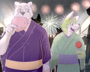 Rating: Safe Score: 0 Tags: 5:4 anthro apple asian_clothing basil_(pixiv) bear blue_eyes canid canine canis clothing domestic_dog duo e621 east_asian_clothing festival fireworks food fruit fur green_body green_eyes green_fur japanese_clothing kemono male mammal plant sum_kemono yukata User: bunchy7s Rating: Safe Score: 0 Tags: 5:4 anthro apple asian_clothing basil_(pixiv) bear blue_eyes canid canine canis clothing domestic_dog duo e621 east_asian_clothing festival fireworks food fruit fur green_body green_eyes green_fur japanese_clothing kemono male mammal plant sum_kemono yukata User: bunchy7s