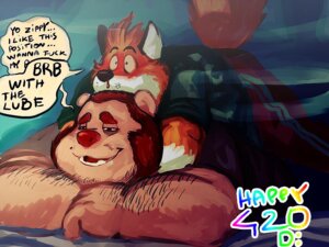 Rating: Questionable Score: 0 Tags: anime_nosebleed anthro anthro_on_anthro arm_hair bear beard blazingcheecks blood bobo_(blazingcheecks) bodily_fluids body_hair canid canine dialogue drugs duo e621 english_text facial_hair forearm_hair forearms fox hairy_hands imminent_sex larger_male male male/male mammal marijuana nosebleed obese overweight profanity sideburns size_difference smaller_male smile text zipp_(blazingcheecks) User: bunchy7s