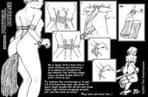 Rating: Explicit Score: 0 Tags: 2001 anal bondage buttplug buttplug_tail crotch_rope diagram female how_to monochrome nipples nude pony_girl ponygirl ponyplay rope rule34 tail the_veterinarian User: bunchy7s