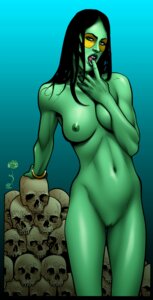 Rating: Explicit Score: 0 Tags: 1girls 2d alien alien_girl alien_look_like_human black_hair blue_eyes breasts catthouse_studios color colored dark_hair death female female_only finger_to_mouth finger_to_tongue gamora green-skinned_female green_eyes green_pussy green_skin guardians_of_the_galaxy long_hair marvel marvel_comics naked nipples nude oni_(artist) pussy roadkill_(catthouse_studios) rule34 skull solo straight_hair vagina User: bunchy7s