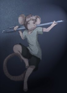 Rating: Safe Score: 0 Tags: ambiguous_gender anthro ballpoint biped bottomwear cainethelongshot clothing e621 hi_res male mammal micro mouse murid murine pen rodent shirt shorts simple_background smile solo standing topwear User: bunchy7s Rating: Safe Score: 0 Tags: ambiguous_gender anthro ballpoint biped bottomwear cainethelongshot clothing e621 hi_res male mammal micro mouse murid murine pen rodent shirt shorts simple_background smile solo standing topwear User: bunchy7s