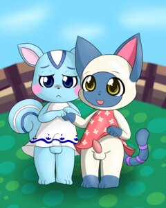 Rating: Explicit Score: 0 Tags: 3_fingers 3_toes animal_crossing balls barefoot beige_fur black_nose blue_eyes blue_fur blush closed_mouth clothes color day dress erection filbert_(animal_crossing) front_view frown fur furry furry_ears furry_tail futanari intersex interspecies looking_at_viewer male male_only mitzi_(animal_crossing) nintendo open_eyes open_mouth outdoors penis pointy_ears rule34 rule_63 sky smile source_request squirrel standing tail testicles year_request yellow_eyes zabilas User: bunchy7s