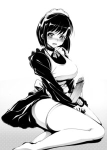 Rating: Explicit Score: 0 Tags: 1futa breasts censored copyright_request futanari ichimatsu_(anaumemondai) intersex maid monochrome penis pointless_censoring precum rule34 solo solo_futa thighhighs User: bunchy7s