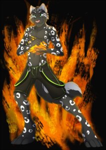 Rating: Safe Score: 0 Tags: anthro biped bottomwear canid canine canis clothed clothing digital_media_(artwork) digitigrade domestic_dog e621 faolan fire fur husky hybrid jailbird magic male mammal markings muscular muscular_anthro muscular_male nordic_sled_dog pecs shaded shorts solo spitz standing tail topless User: bunchy7s