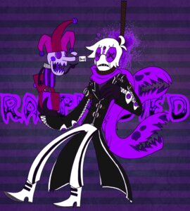 Rating: Questionable Score: 0 Tags: blood bodily_fluids buckle cryptid duo e621 eyewear ghost glasses jack-in-the-box_(toy) jolijacques male monster not_furry reversed_shadow_man spirit stripes unknown_species vonderdevil wounded zippers User: bunchy7s