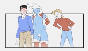 Rating: Explicit Score: 0 Tags: alien andromorph blue_body blue_skin comic dialogue e621 english_text female flirting genitals group hair human humanoid intersex male mammal modeseven not_furry open_mouth smile text vulva User: bunchy7s Rating: Explicit Score: 0 Tags: alien andromorph blue_body blue_skin comic dialogue e621 english_text female flirting genitals group hair human humanoid intersex male mammal modeseven not_furry open_mouth smile text vulva User: bunchy7s