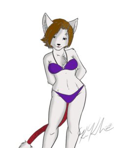 Rating: Questionable Score: 0 Tags: 2011 anthro bikini biped chest_tuft clothed clothing colored digital_media_(artwork) e621 female fur hands_behind_back humanoid_pointy_ears inner_ear_fluff j5furry kathy-lu looking_at_viewer navel pointy_ears signature skimpy solo standing swimwear tail tail_wraps third-party_edit tight_clothing tuft two-piece_swimsuit unknown_species wraps User: bunchy7s