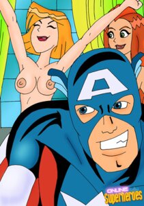 Rating: Explicit Score: 0 Tags: areola blonde_hair blue_eyes breasts brown_hair captain_america closed_eyes clover_(totally_spies) comic crossover female green_eyes human male marvel marvel_comics mask multiple_females nipples nude online_superheroes rule34 sam_(totally_spies) steve_rogers straight_hair totally_spies User: bunchy7s Rating: Explicit Score: 0 Tags: areola blonde_hair blue_eyes breasts brown_hair captain_america closed_eyes clover_(totally_spies) comic crossover female green_eyes human male marvel marvel_comics mask multiple_females nipples nude online_superheroes rule34 sam_(totally_spies) steve_rogers straight_hair totally_spies User: bunchy7s