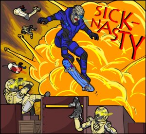 Rating: Safe Score: 0 Tags: alien alien_humanoid asari battle bioware black_border border clothed clothing digital_media_(artwork) e621 electronic_arts explosion female garrus_vakarian group humanoid machine male mass_effect not_furry robot sick-nasty skateboard skateboarding topless turian vehicle User: bunchy7s